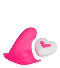 Laden Sie das Bild in den Galerie-Viewer, Ferngesteuerter Vibro-Slip mit genopptem Innendildo