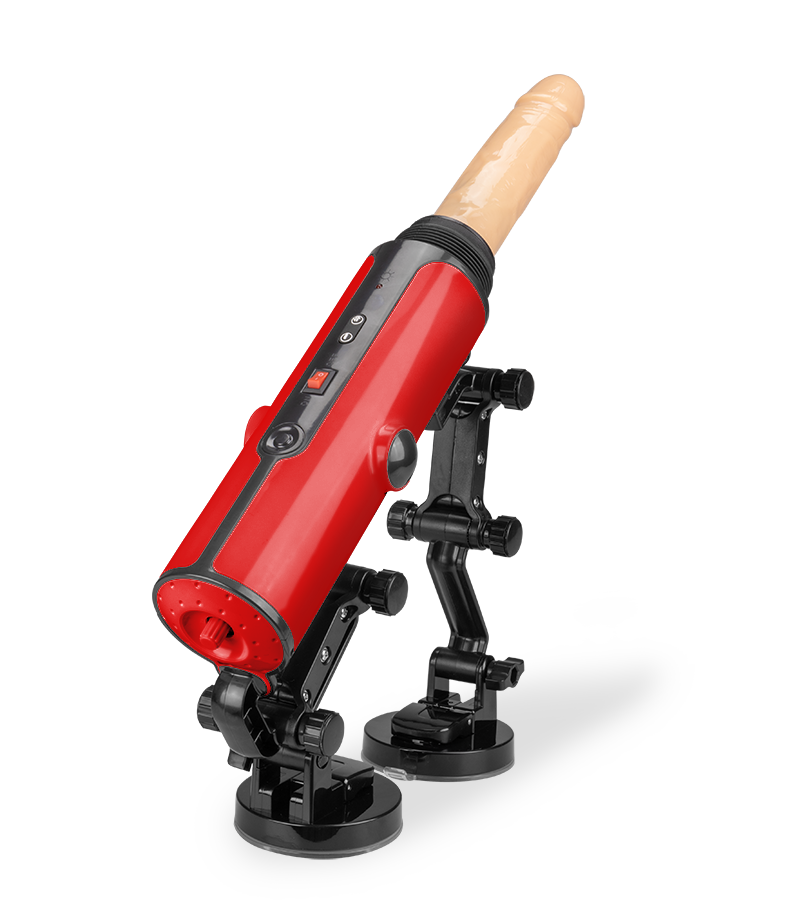 Fickmaschine mit Heizdildo und Dildovibrator