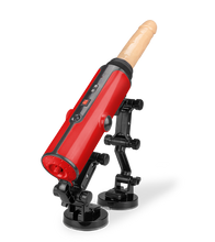 Laden Sie das Bild in den Galerie-Viewer, Fickmaschine mit Heizdildo und Dildovibrator