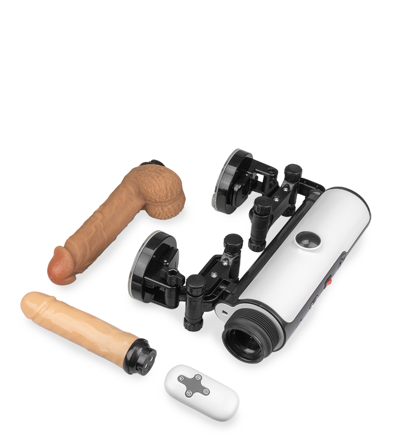 Fickmaschine mit Heizdildo und Dildovibrator