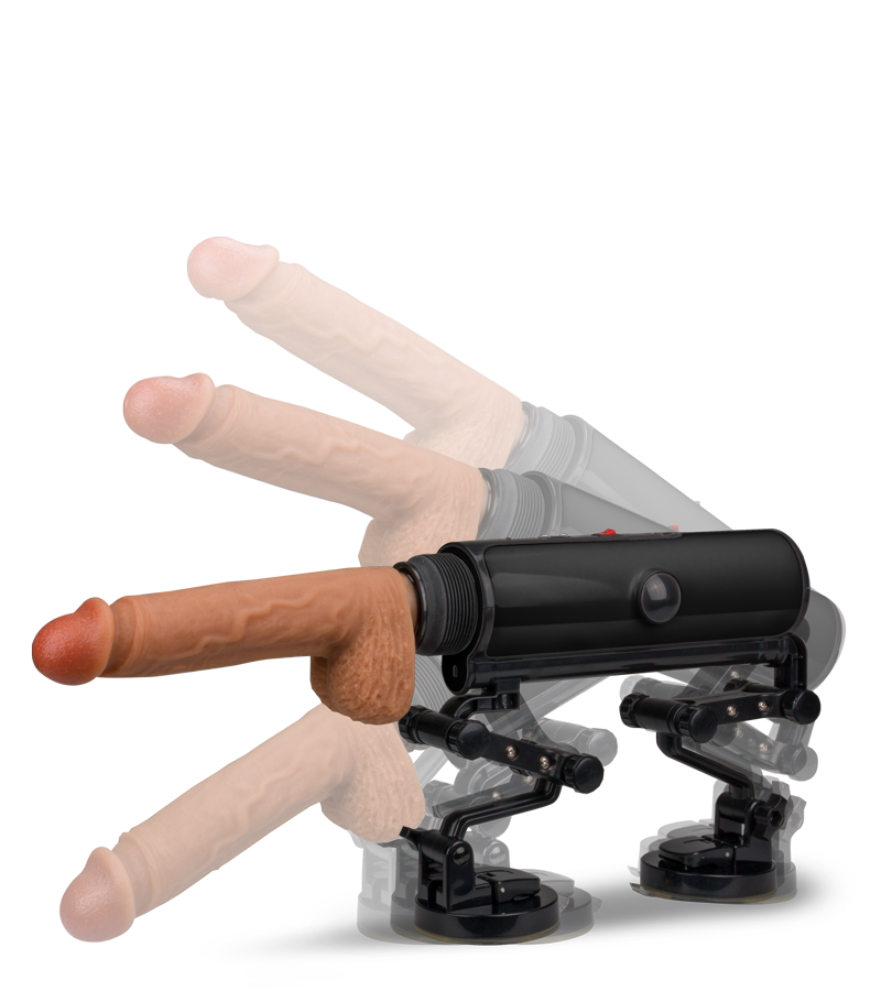 Fickmaschine mit Heizdildo und Dildovibrator