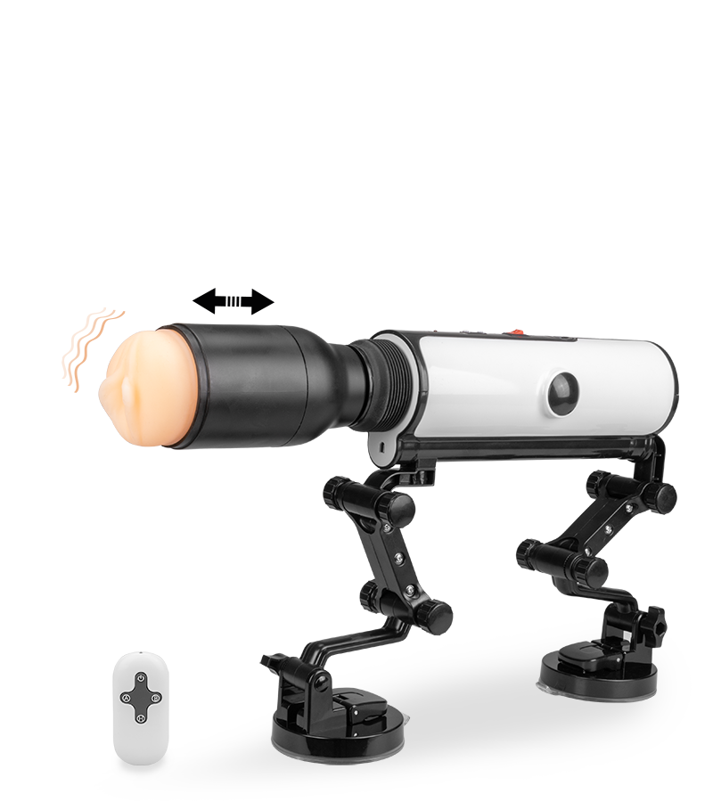 Fickmaschine mit vibrierendem Masturbator