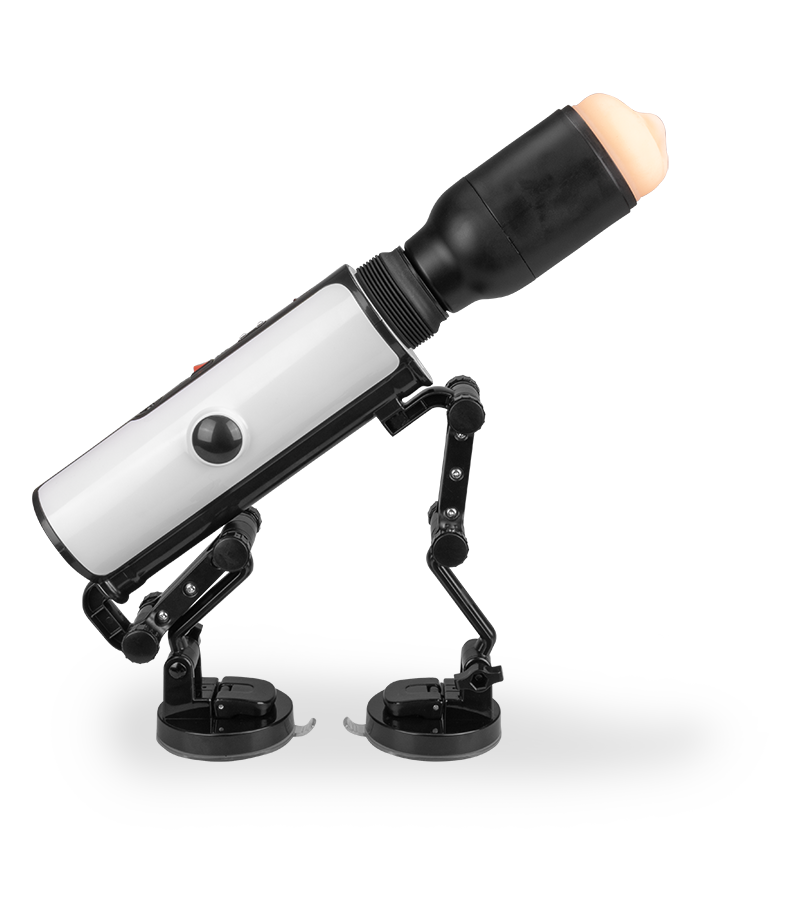 Fickmaschine mit vibrierendem Masturbator