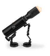 Laden Sie das Bild in den Galerie-Viewer, Fickmaschine mit vibrierendem Masturbator