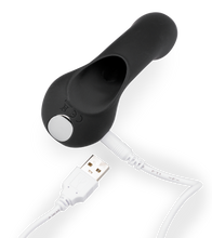Laden Sie das Bild in den Galerie-Viewer, Fingervibrator mit Cunnilingus-Zunge