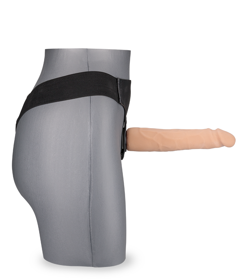 Formbarer XXL-Strapon-Dildo aus Silikon