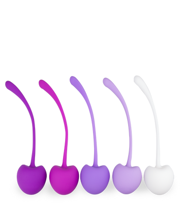 Fünferpack Kegel Balls Cherry
