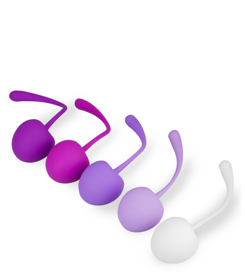 Fünferpack Kegel Balls Cherry
