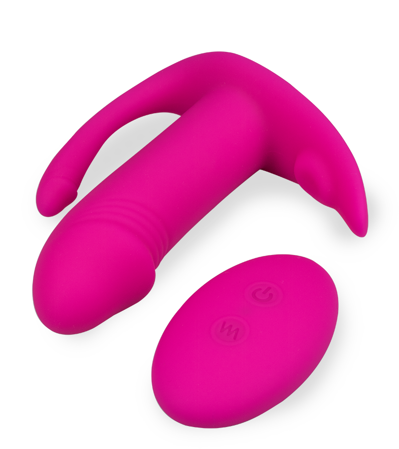 G-Punkt-, Klitoris- und Anus-Stimulator Maverick