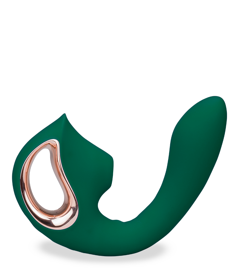 G-Punkt-Vibrator mit Druckwellen Empress