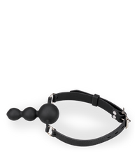 Laden Sie das Bild in den Galerie-Viewer, Gagball aus Silikon mit Plug 6 cm