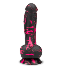 Laden Sie das Bild in den Galerie-Viewer, Gebogener Silikon-Dildo mit Saugnapf