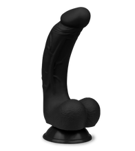 Laden Sie das Bild in den Galerie-Viewer, Gebogener Silikon-Dildo mit Saugnapf