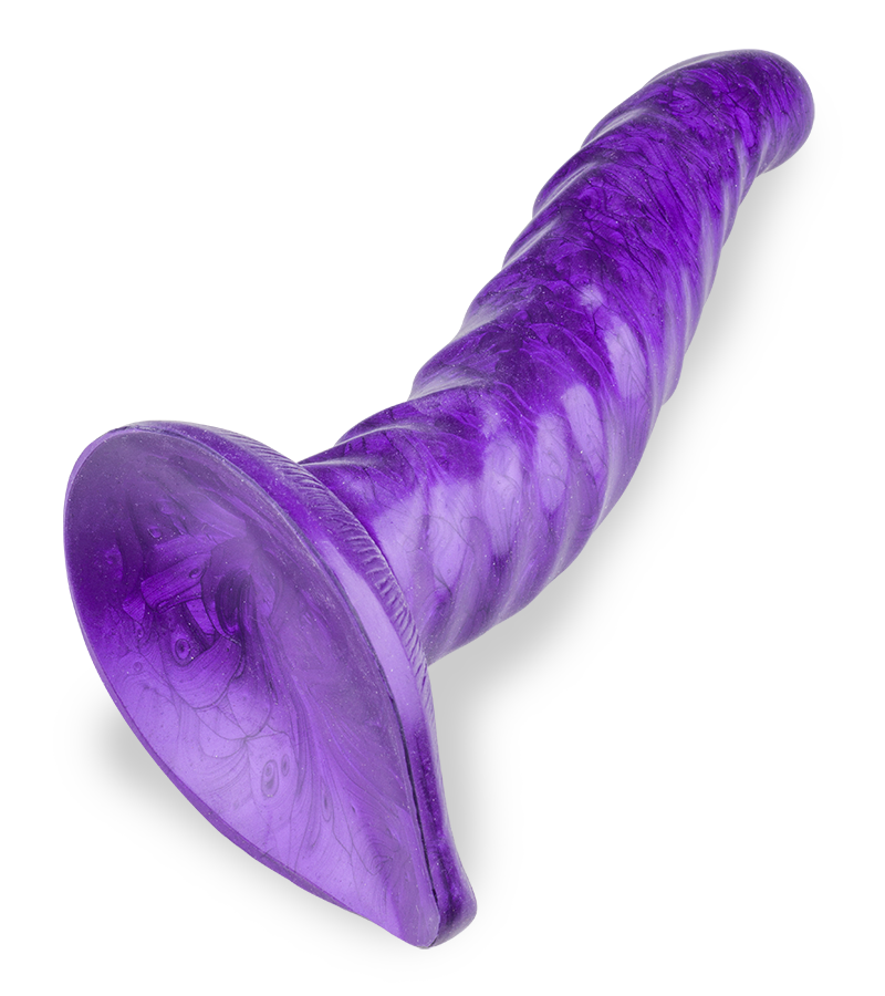 Gekrümmter Dragon Dildo mit Saugnapf 20 cm