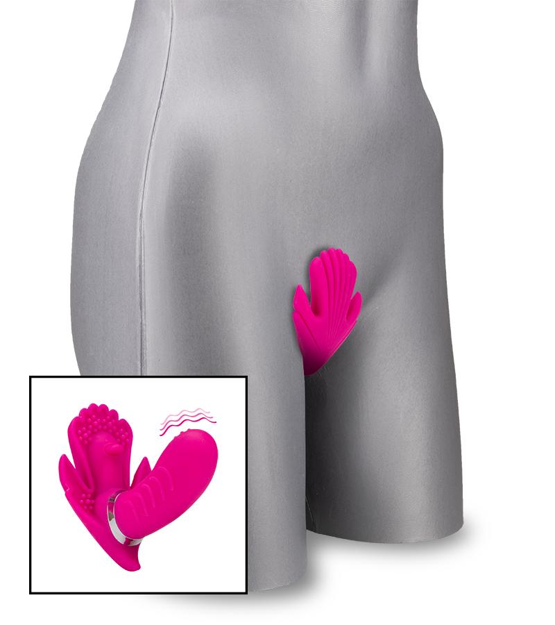 Genoppter Butterfly mit Innendildo