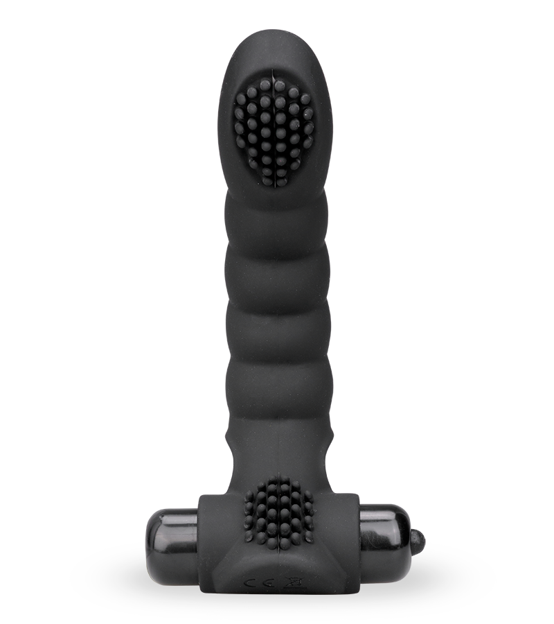 Genoppter Fingervibrator für G-Punkt und Prostata