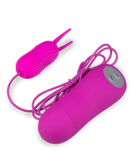 Laden Sie das Bild in den Galerie-Viewer, Genoppter Klitorisstimulator Pink Devil