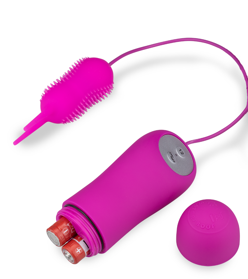 Genoppter Klitorisstimulator Pink Devil