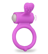 Laden Sie das Bild in den Galerie-Viewer, Genoppter Vibro-Penisring aus Silikon