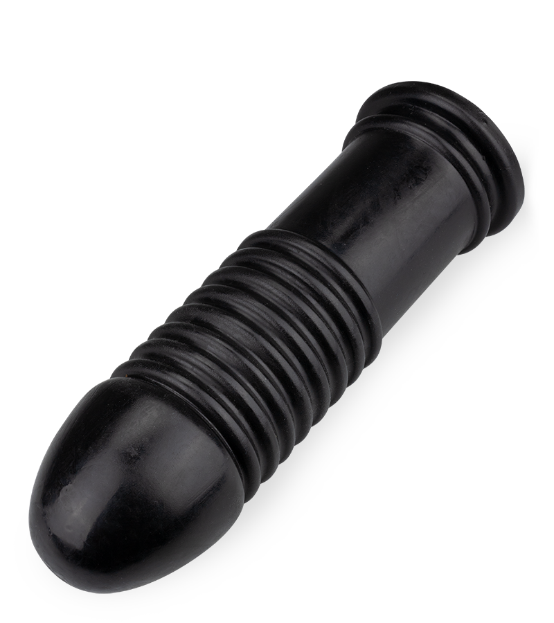 Geriffelter XXL-Plug