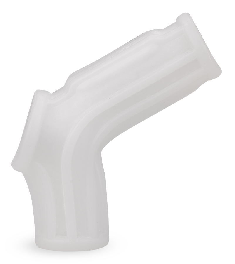 Gerillte Penismanschette mit Vibration Everest