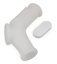 Laden Sie das Bild in den Galerie-Viewer, Glatte Penismanschette mit Vibration Everest