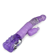 Laden Sie das Bild in den Galerie-Viewer, Glitzer-Rabbit Pinguin mit Stoßfunktion