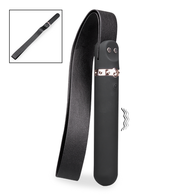 Gürtel-Flogger mit vibrierendem Griff