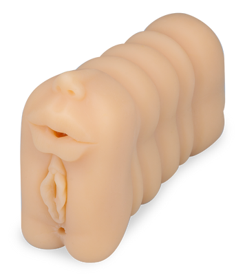 Gummimuschi Bad Girl mit Vagina, Anus und Mund