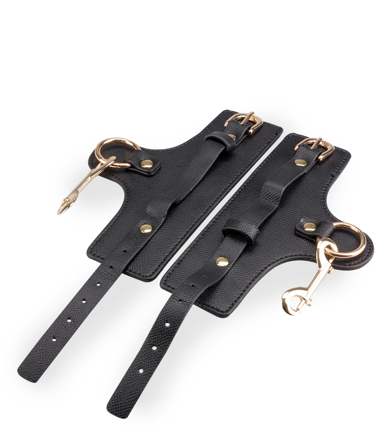 Handfesseln aus Kunstleder Justice