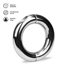 Laden Sie das Bild in den Galerie-Viewer, Hodendehner aus Stahl Heavy Metal