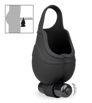 Hodenvibrator mit Penisring