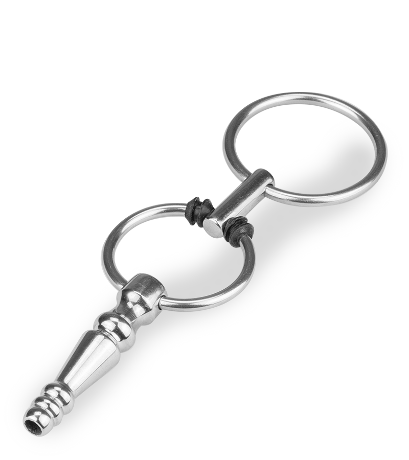 Hohler Harnröhrenplug mit Ringen Soyuz