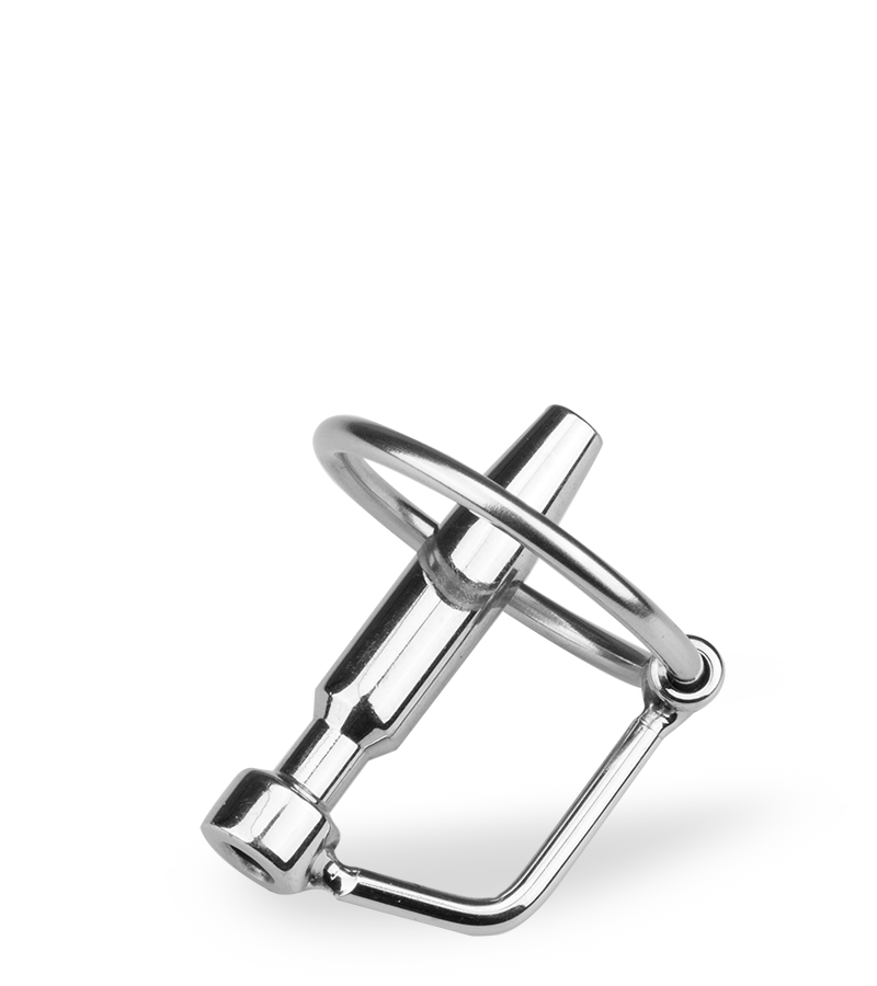 Hohler Penisplug mit Eichelring Juno