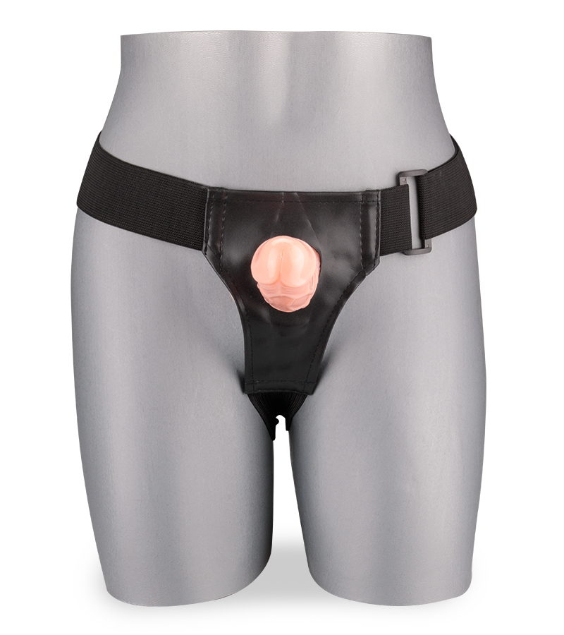 Hohler Umschnalldildo