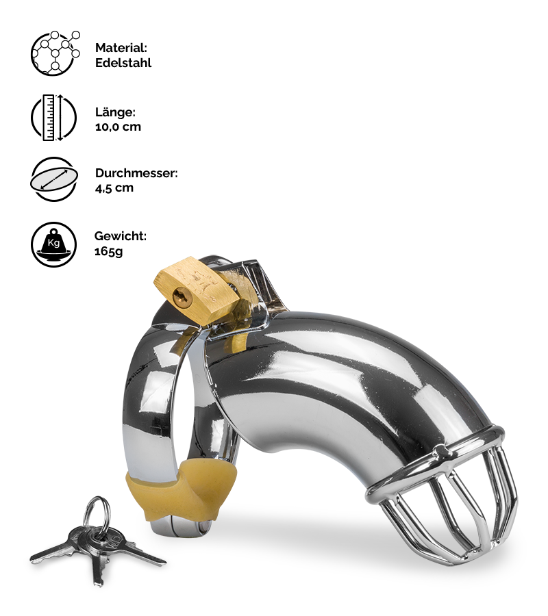 Keuschheitsgürtel für den Mann Turtleneck