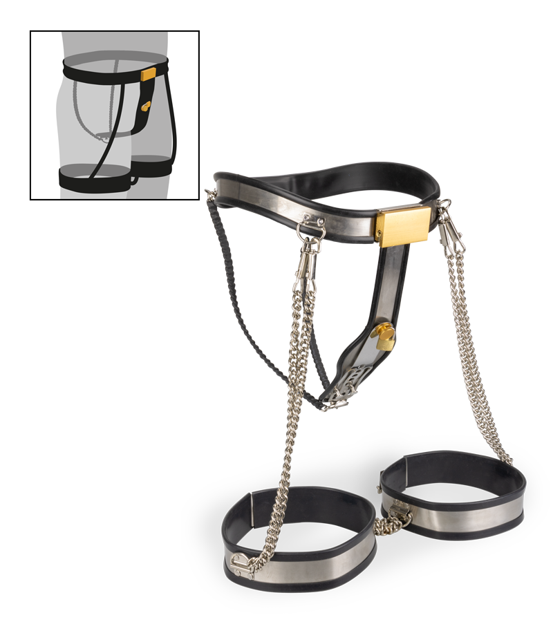 Keuschheitsgürtel für Frauen Contained