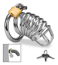 Laden Sie das Bild in den Galerie-Viewer, Keuschheitsgürtel für Männer Captive