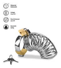 Laden Sie das Bild in den Galerie-Viewer, Keuschheitsgürtel für Männer Snaily