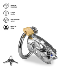 Laden Sie das Bild in den Galerie-Viewer, Keuschheitsgürtel mit chinesischem Sternzeichen Schwein