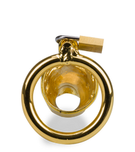 Laden Sie das Bild in den Galerie-Viewer, Keuschheitskäfig chinesisches Sternzeichen goldener Büffel