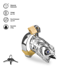 Laden Sie das Bild in den Galerie-Viewer, Keuschheitskäfig chinesisches Sternzeichen Hahn