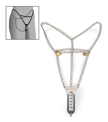 Keuschheitsstring für Frauen Restrained