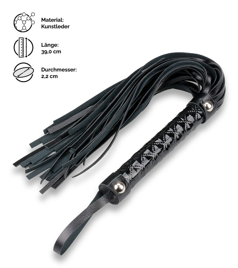 Kleiner BDSM-Flogger Docility
