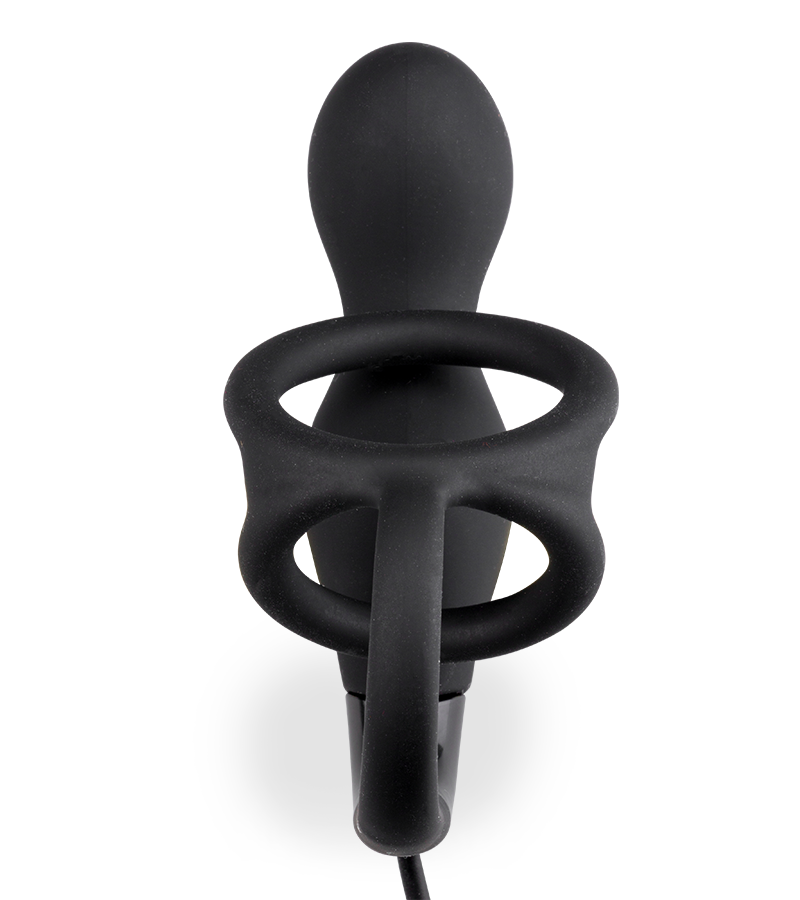 Kleiner Prostata-Stimulator mit Doppel-Cockring Remember