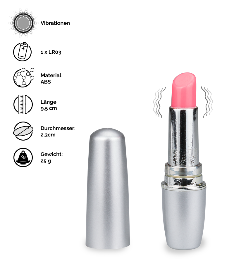 Klitoris-Stimulator Lipstick Lover