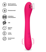 Laden Sie das Bild in den Galerie-Viewer, Klitorisstimulator mit berührungsloser Stimulation Charming