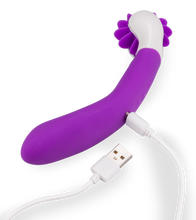 Laden Sie das Bild in den Galerie-Viewer, Klitorisstimulator mit rotierenden Lamellen 12 Modi