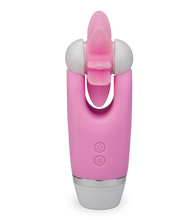 Laden Sie das Bild in den Galerie-Viewer, Klitorisstimulator mit rotierenden Zungen Klitoris Kiss