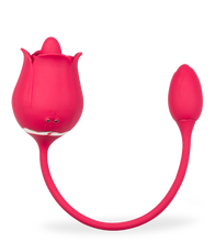 Laden Sie das Bild in den Galerie-Viewer, Klitorisstimulator mit Vibroei Blooming